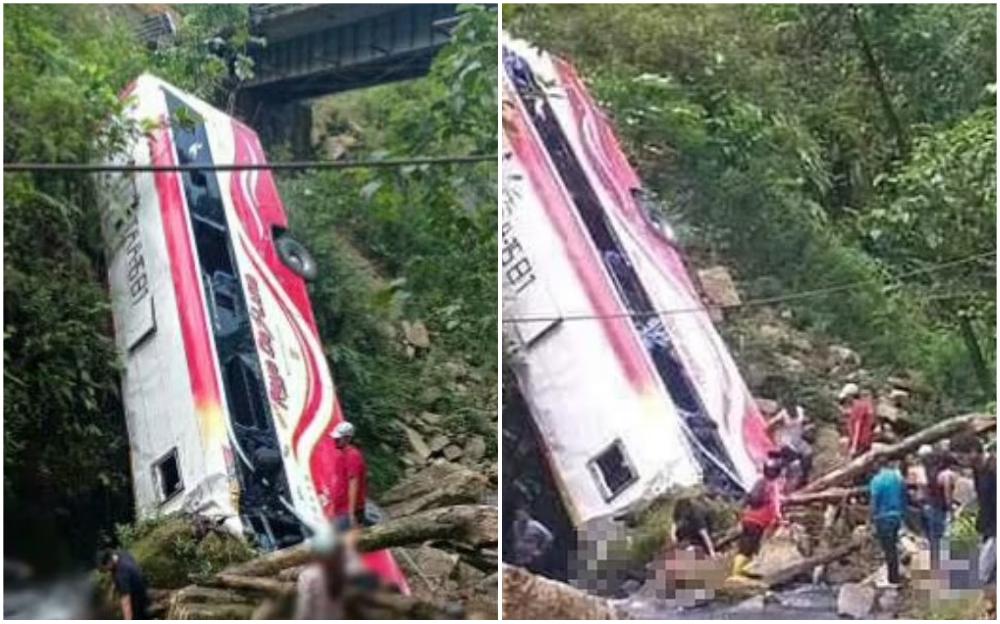 Autobus probio barijeru i pao u rijeku, poginulo najmanje 12 osoba