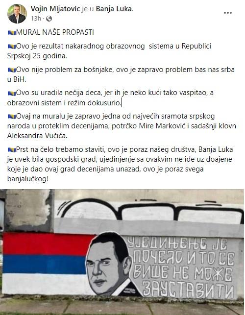 Komentar Vojina Mijatovića - Avaz