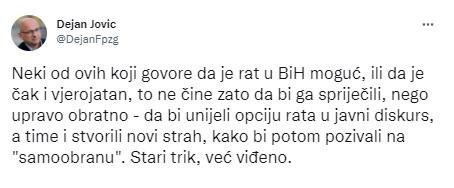 Dejan Jović komentar - Avaz