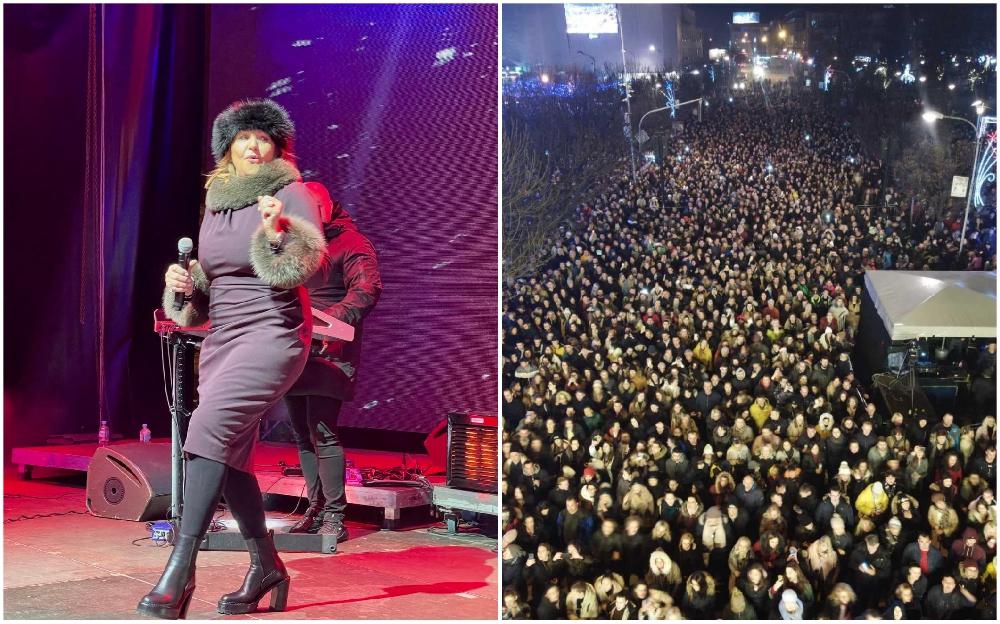 Spektakularna "repriza" dočeka Nove godine u Banjoj Luci: Ana Bekuta zabavljala hiljade ljudi