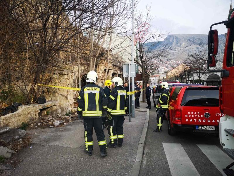 U Mostaru poginula jedna osoba: Zid se obrušio na muškarca