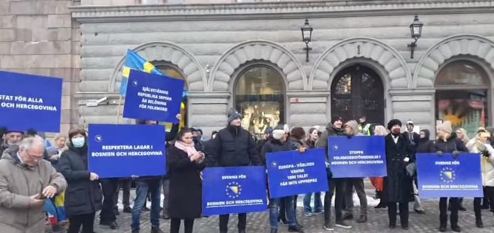 Protesti u Štokolmu - Avaz