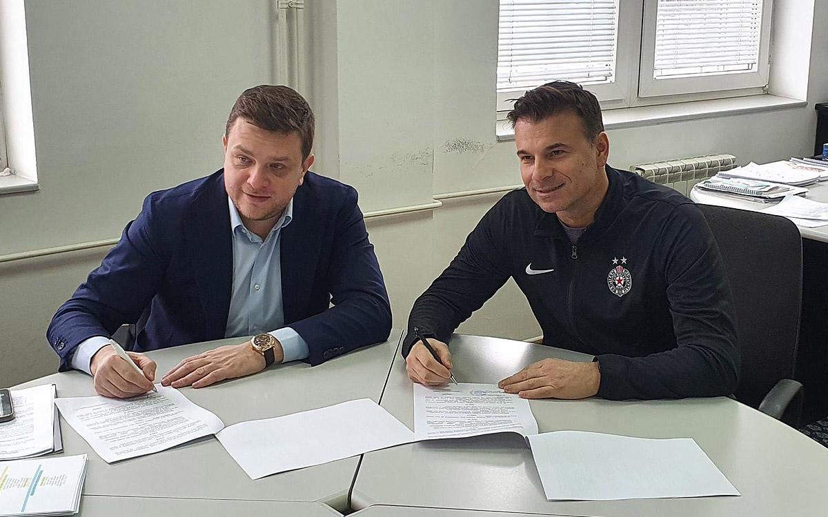 Aleksandar Stanojević produžio ugovor s Partizanom