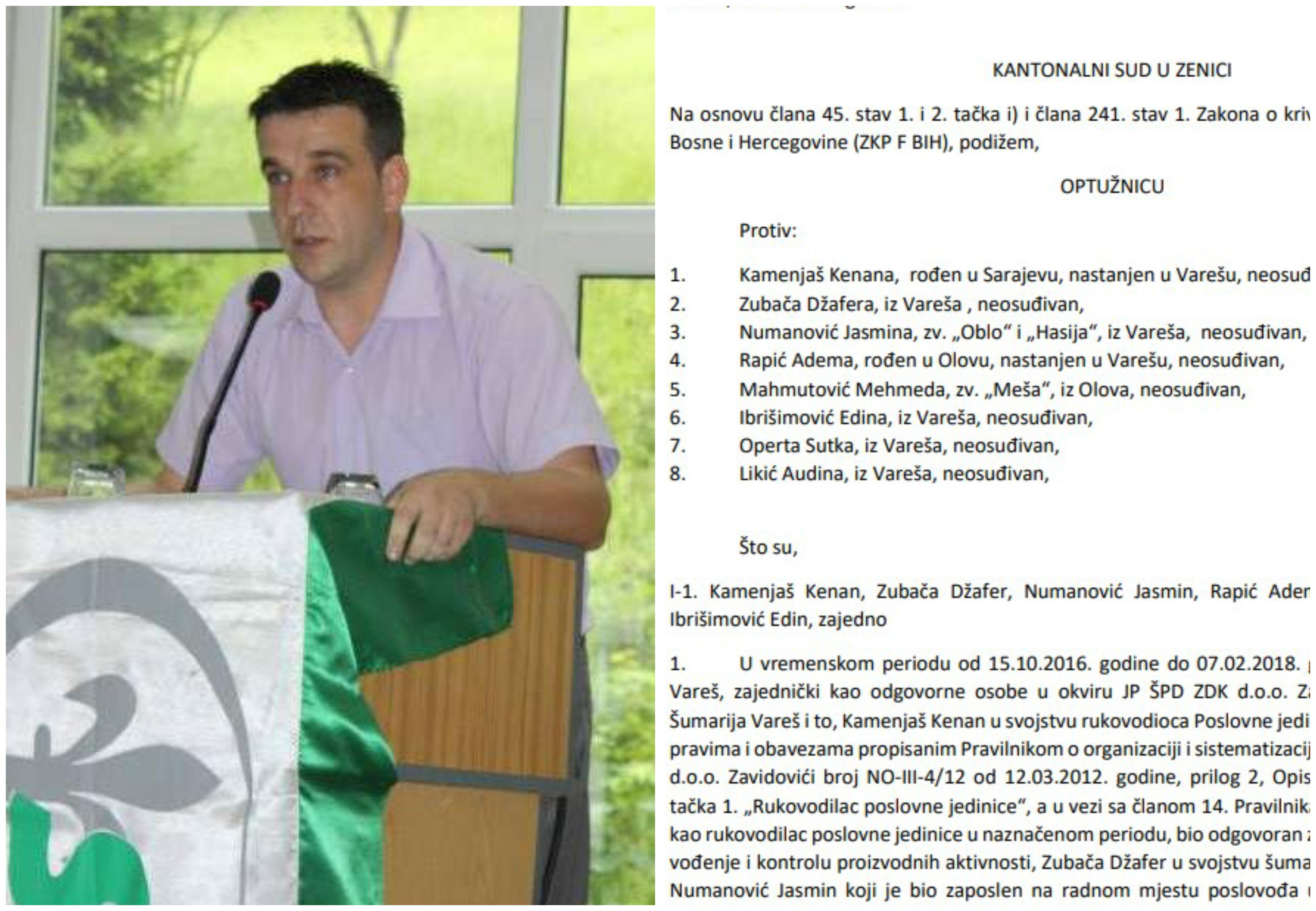 Optuženo osam šumara u ZDK, među njima i upravnik Šumarije: Ovo su njihova imena