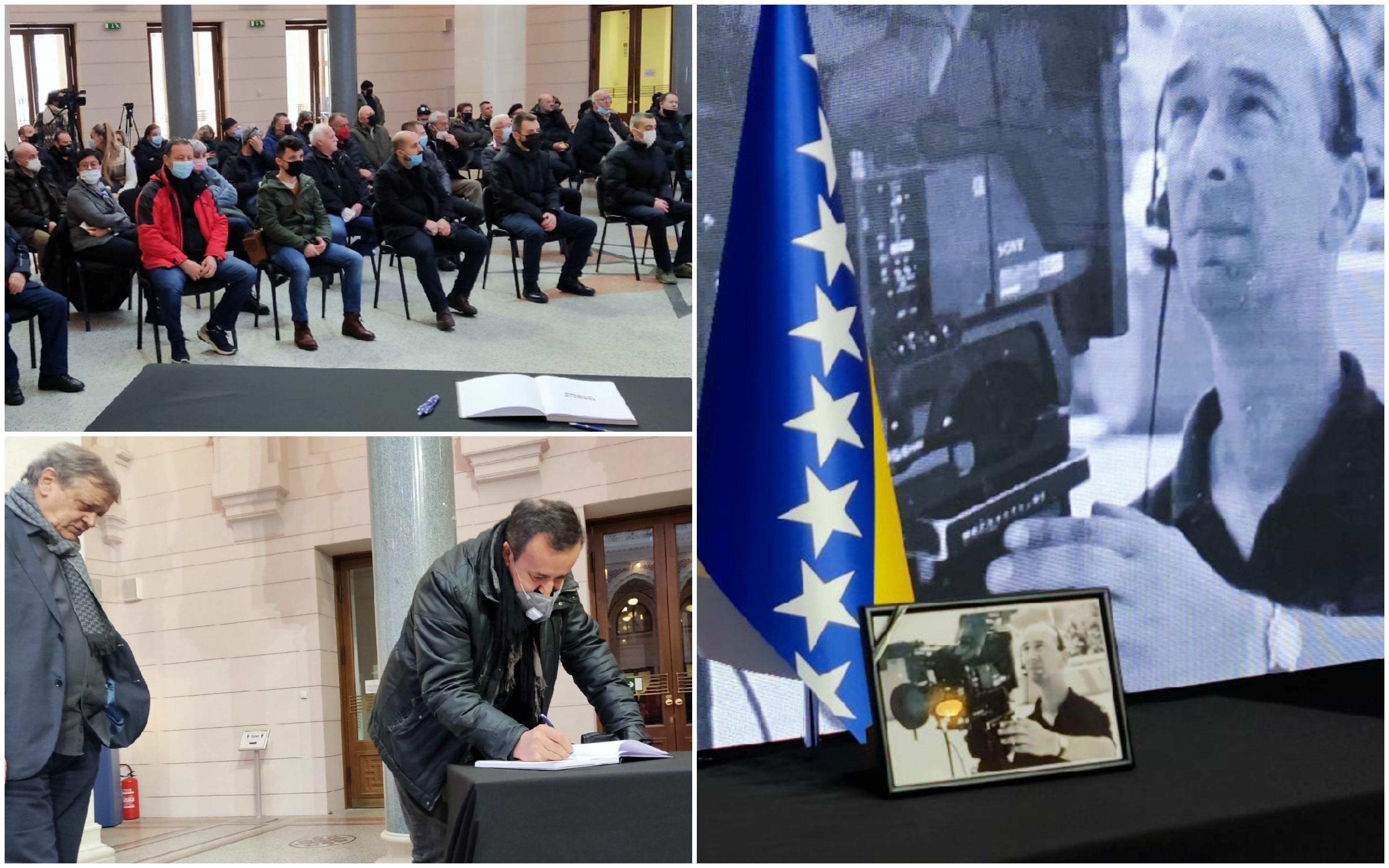 Održana komemoracija Hadžaliću: Sarajevska Vijećnica se na najbolji način oprašta od Hakije