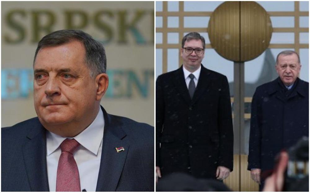 Dodik: Zahvalan Vučiću i Erdogan na zalaganju za poštovanje Dejtona i Ustava BiH - Avaz