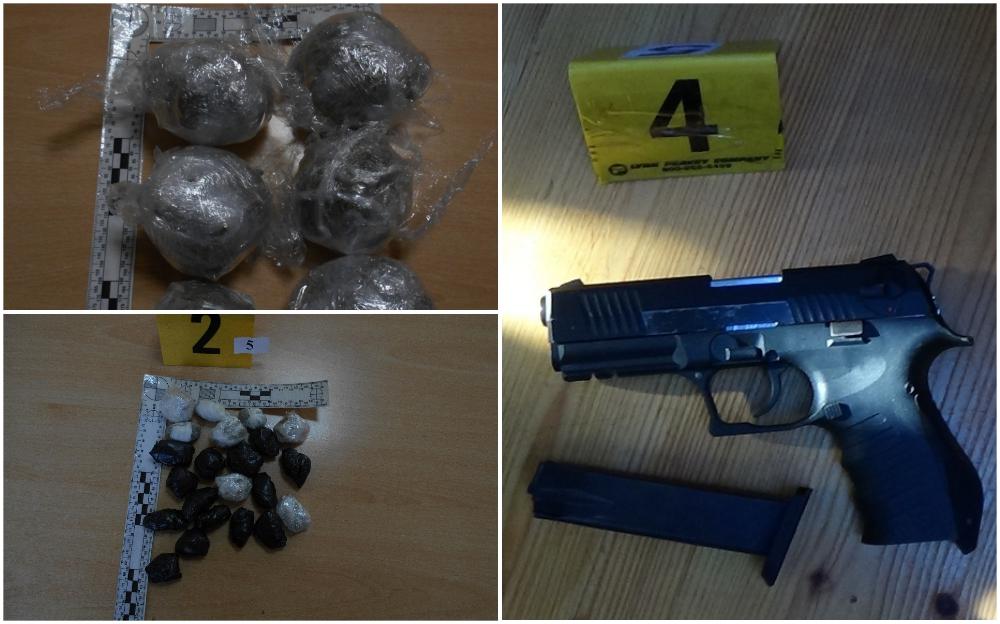 Policija u Visokom pronašla više od dva kilograma opojne droge i oružje
