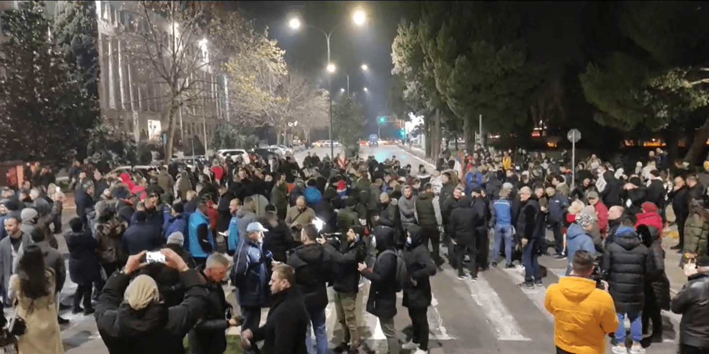 Protesti u Podgorici - Avaz