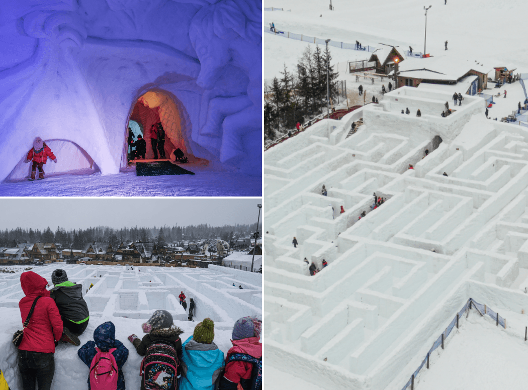 Zimska bajka u Poljskoj: Zavirite u najveći snježni labirint na svijetu