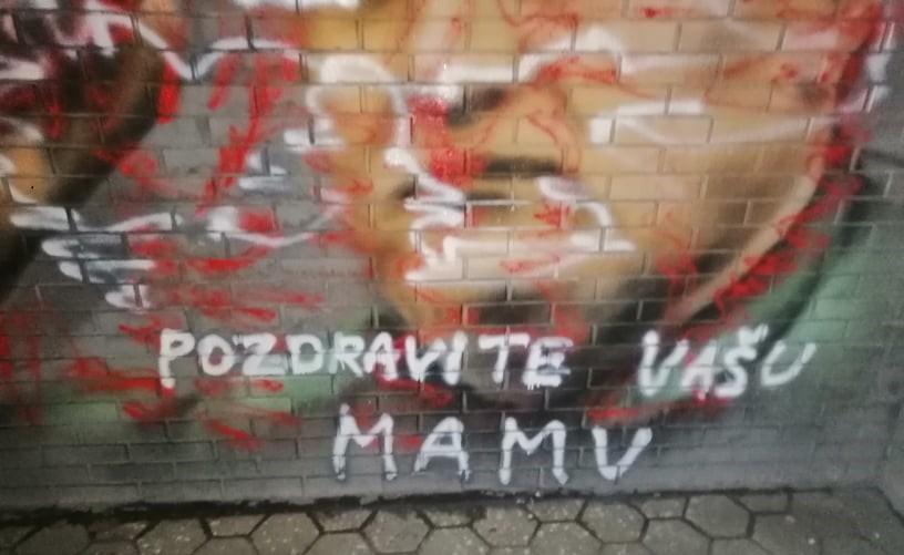 Išaran mural posvećen balkanskom krvniku Ratku Mladiću - Avaz