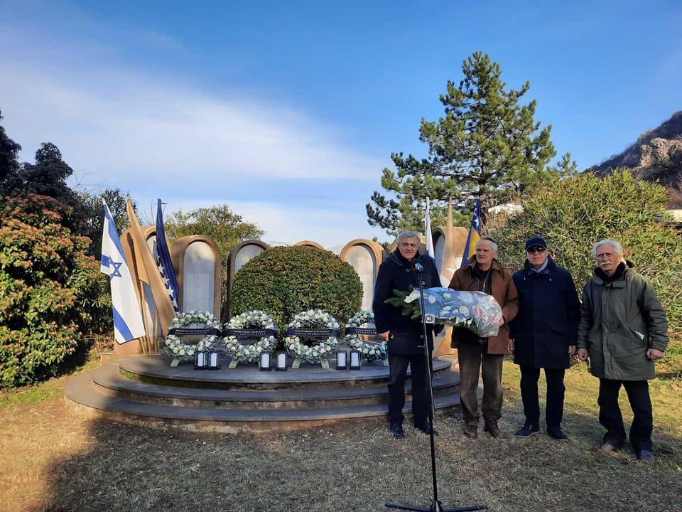 Mostar: Delegacija Centra za mir odala počast žrtvama holokausta
