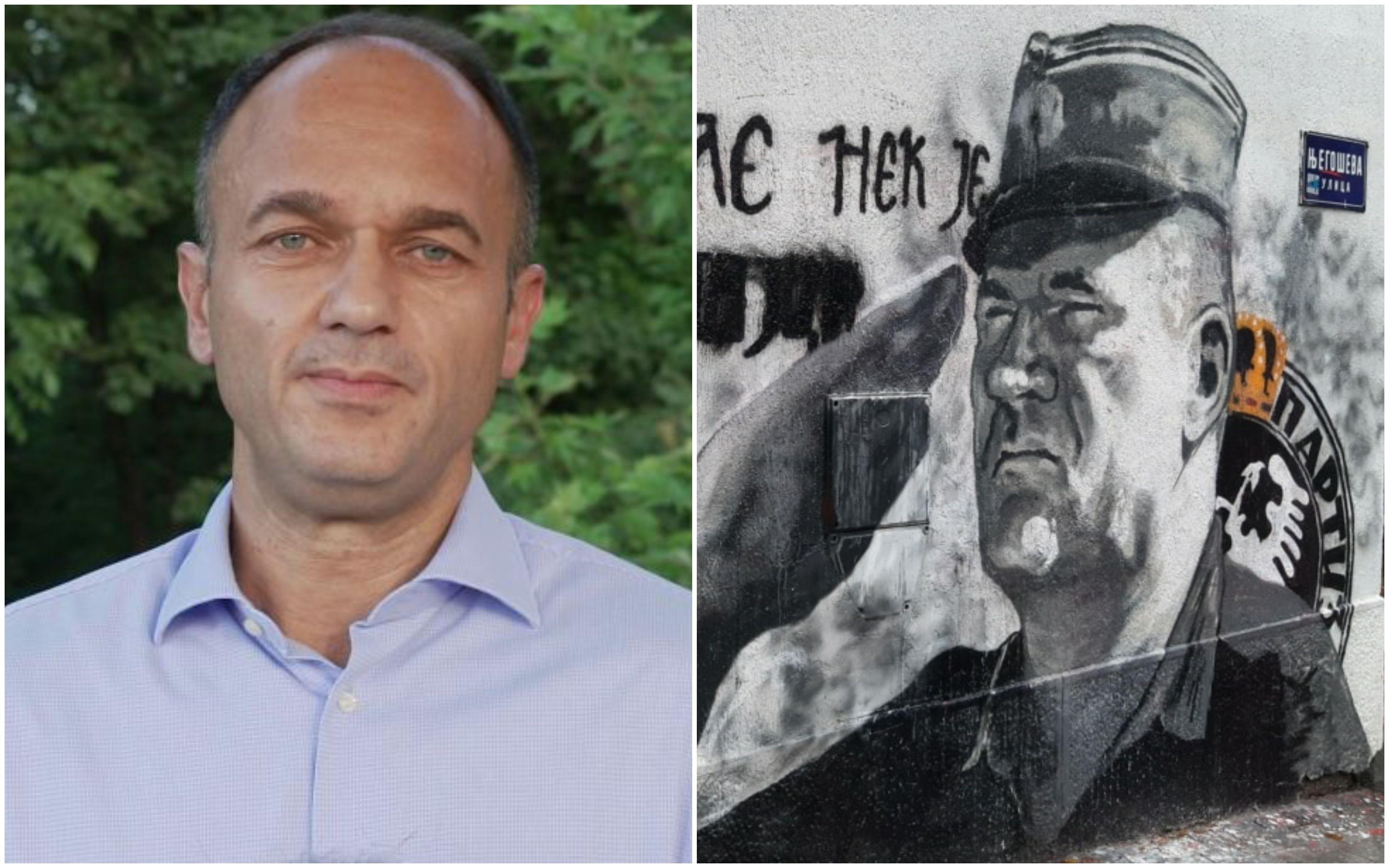Zastupnik u Skupštini grada Beograda Zoran Vuletić o muralima ratnim zločincima - Avaz
