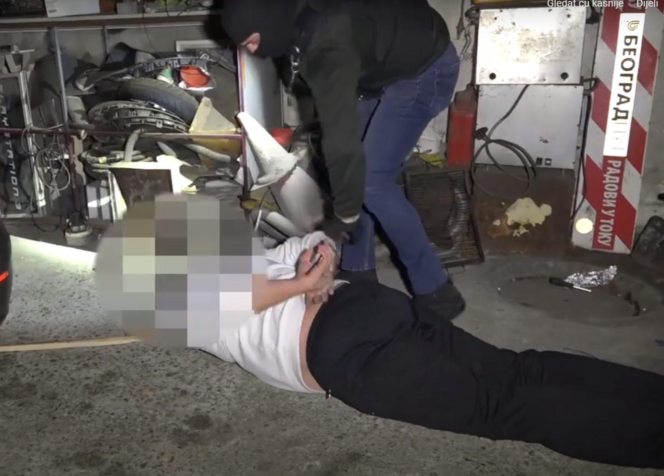 Pogledajte video akcije policije u Beogradu: Lezi dole