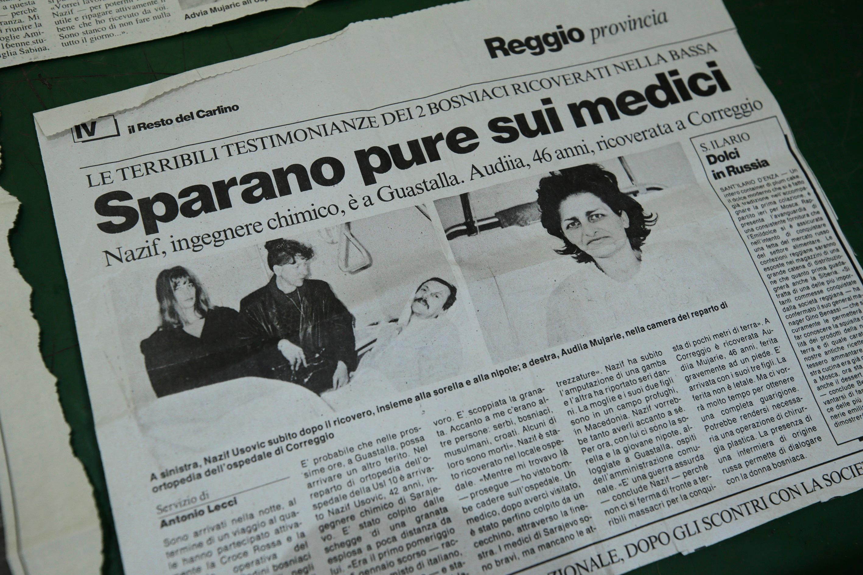 Članak iz italijanskih novina - Avaz
