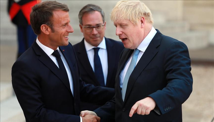 British PM, French president discuss Ukraine over phone