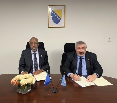 Uspostavljeni diplomatski odnosi Bosne i Hercegovine sa Saveznom Republikom Somalijom