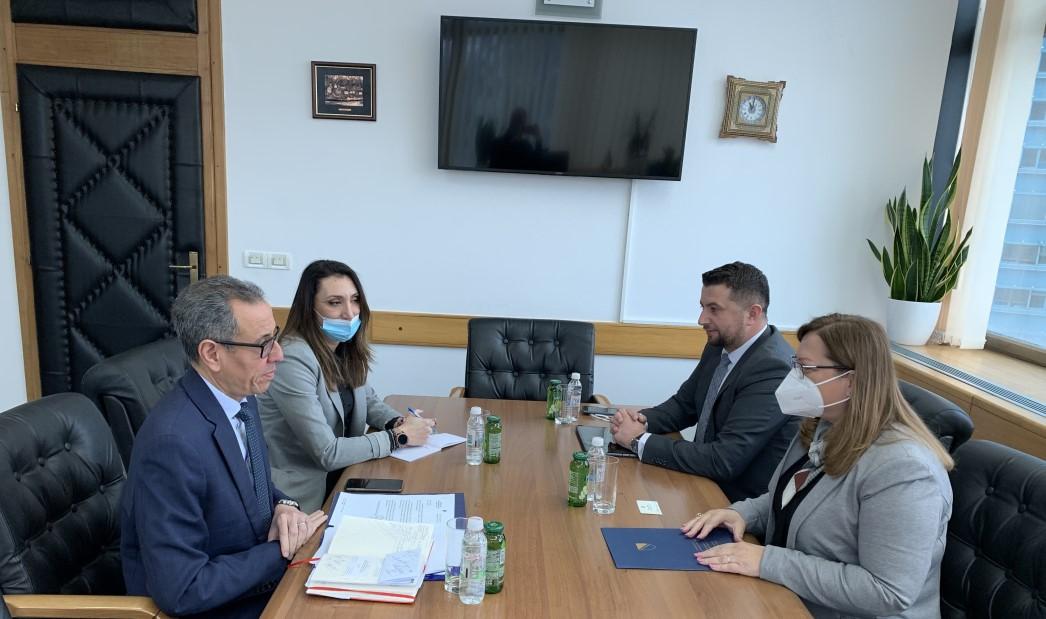 Ministrica Ankica Gudeljević se sastala sa ambasadorom Egipta