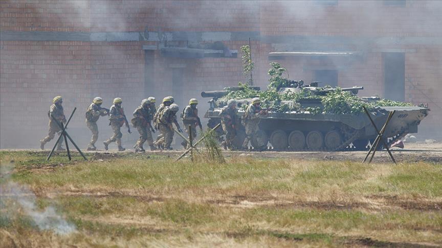 Ukrainian army will hold its own military drill at a time when Russia and Belarus will be holding their joint military exercises - Avaz