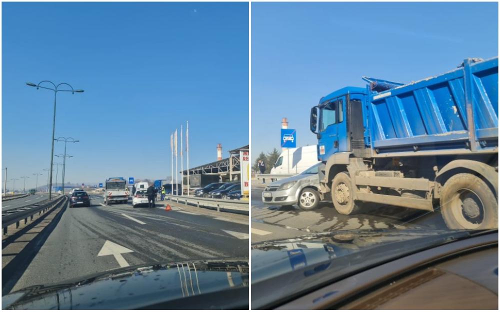 Nesreća u Blažuju: Sudarili se kamion i automobil