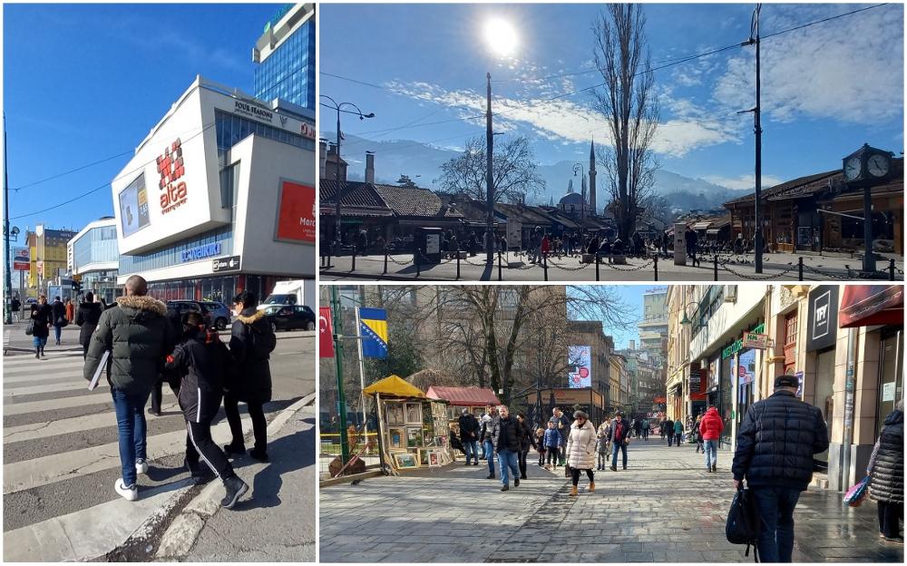 Lijepo vrijeme izmamilo građane Sarajeva u šetnju