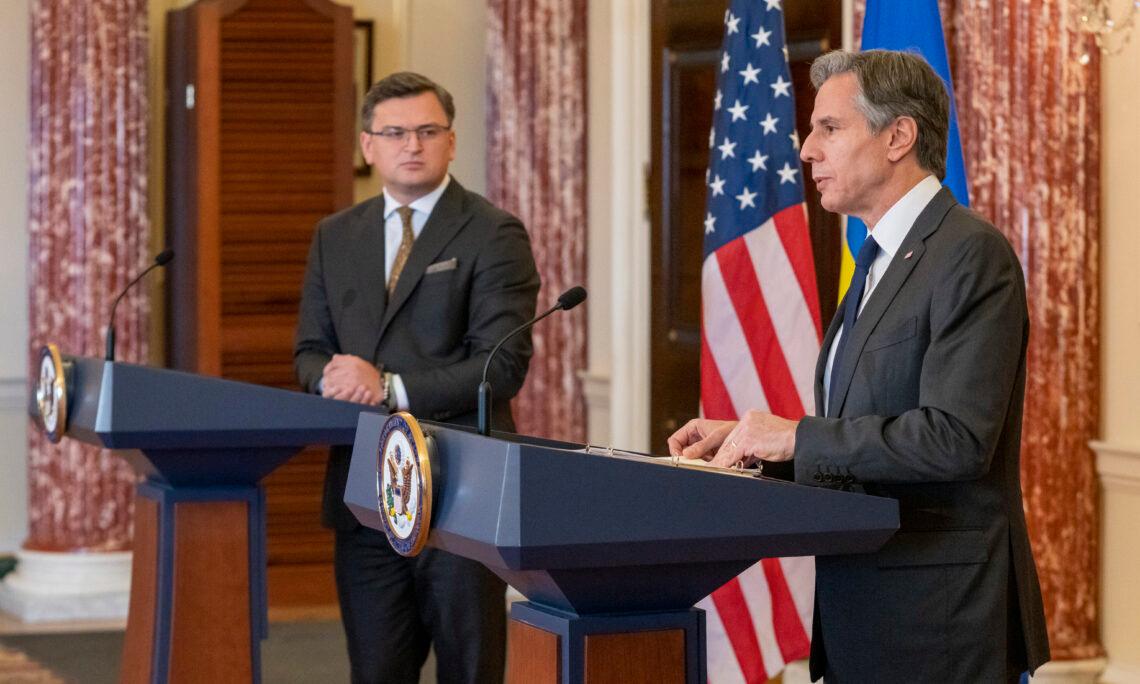 Razgovarali Blinken i Kulebo: SAD iskazala snažnu podršku Ukrajini pred rastućom ruskom prijetnjom