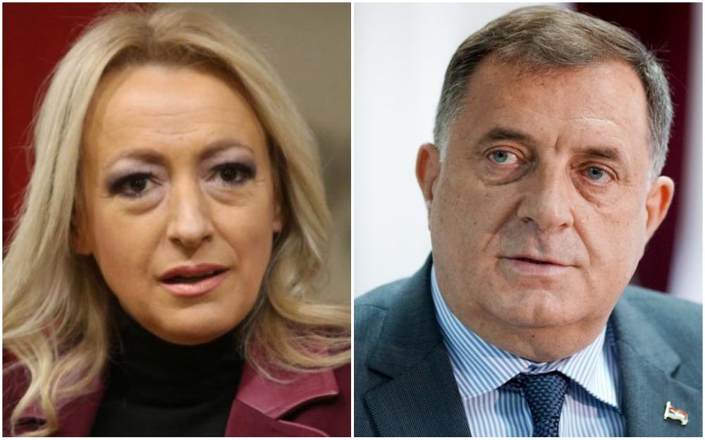 Aleksandra Pandurević i Milorad Dodik - Avaz