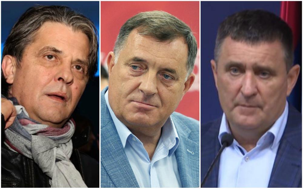 Slobodan Vasković, Milorad Dodik i Vlado Crta Đajić - Avaz