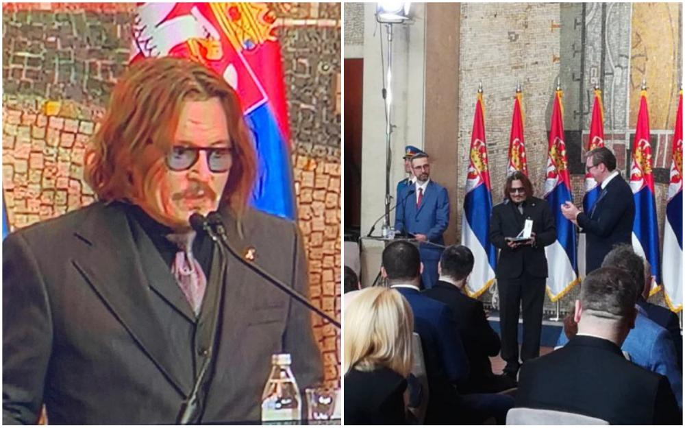 Džoni Dep: Dobio priznanje za izuzetan doprinos jačanju kulture Srbije - Avaz