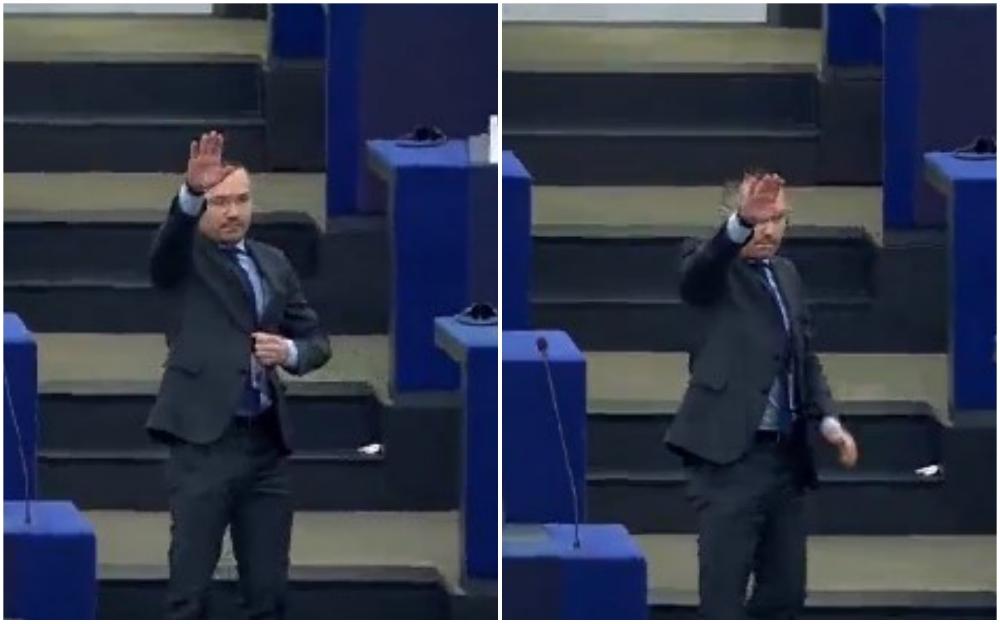 Skandal u Evropskom parlamentu: Bugarski europarlamentarac uputio nacistički pozdrav, rekao da je bilo "obično mahanje"