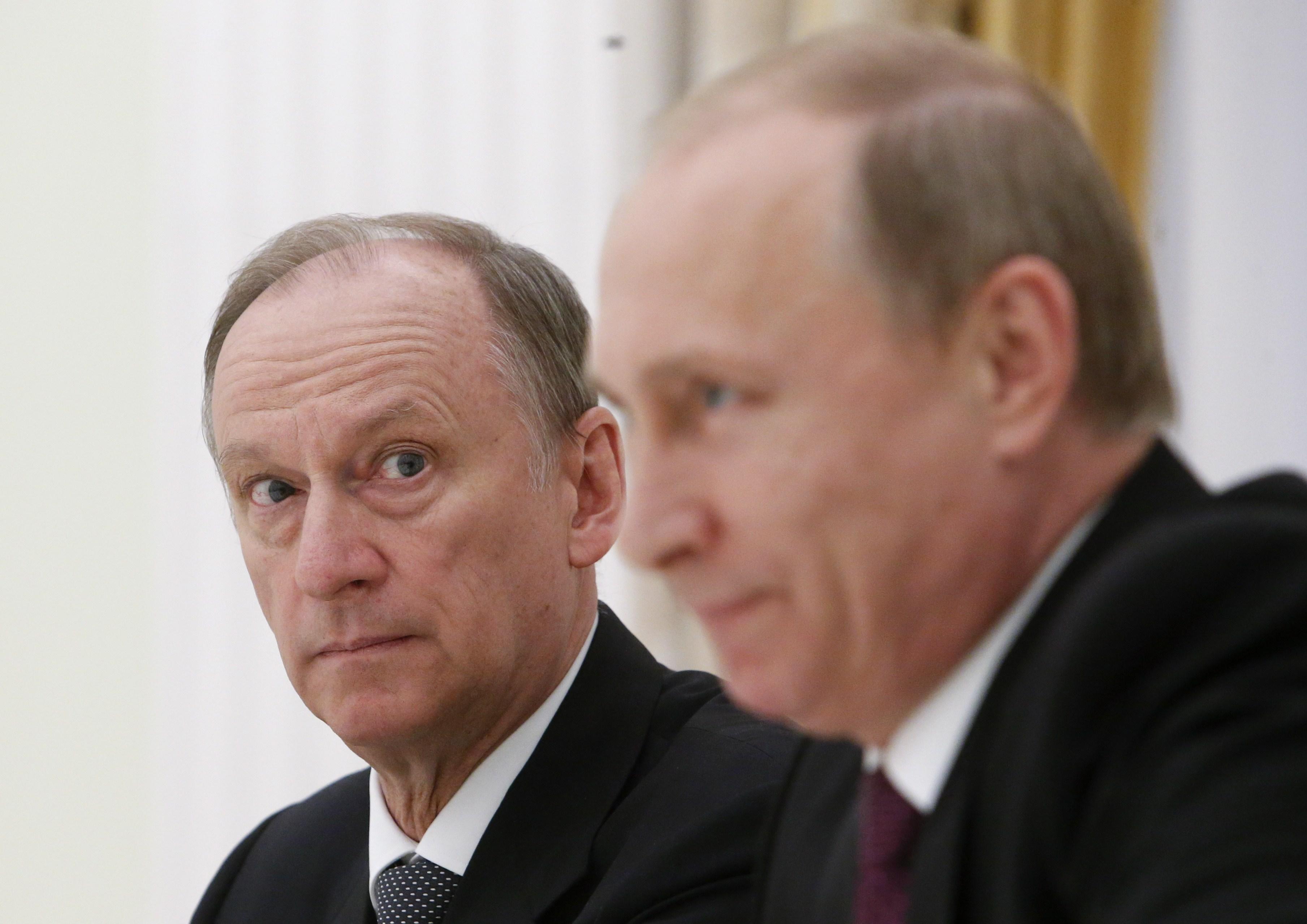 Nikolai Patrušev i Vladimir Putin - Avaz
