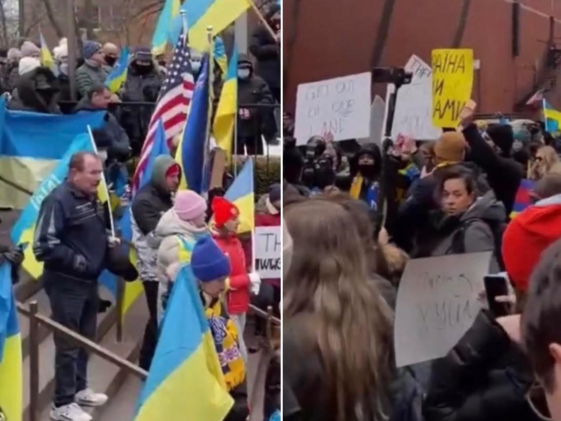 Njujork i Čikago: Brojni građani se okupili u znak podrške Ukrajini