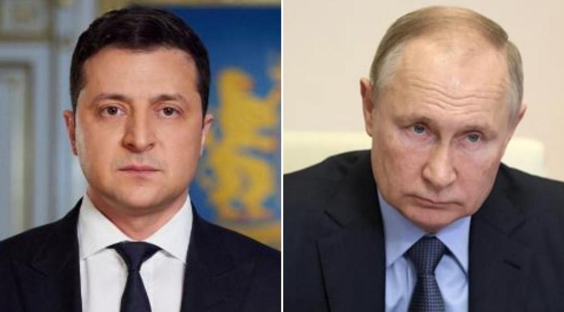 Volodimir Zelenski i Vladimir Putin - Avaz