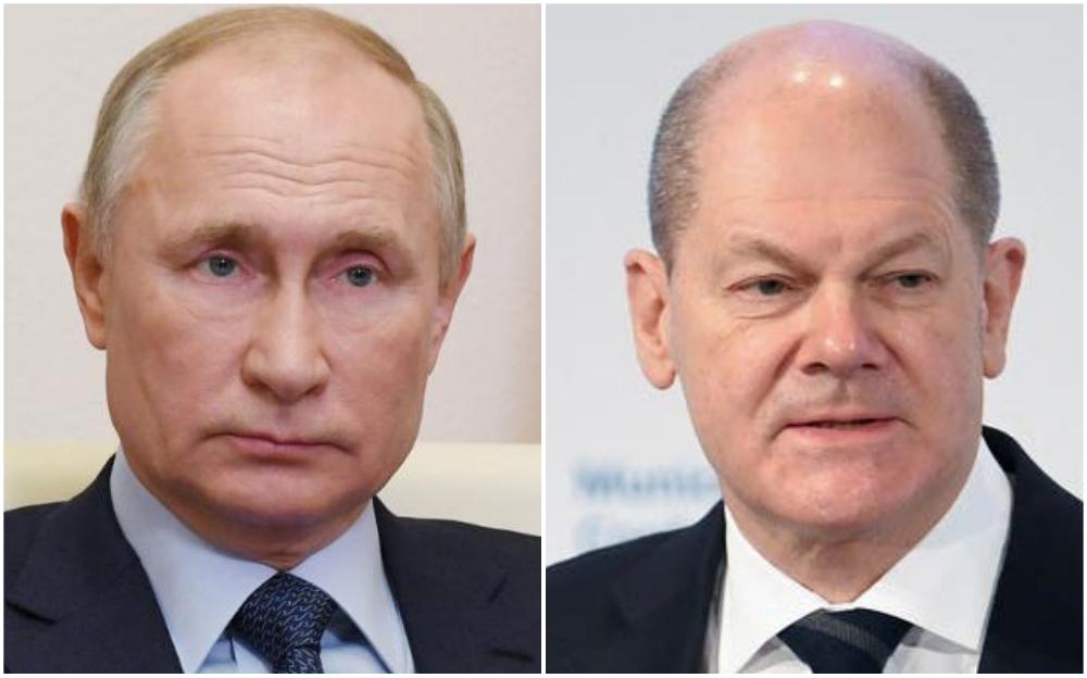 Vladimir Putin i Olaf Šolc - Avaz