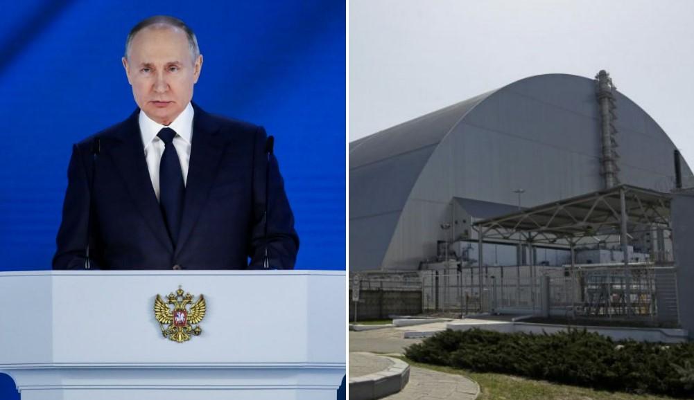Putin planira teroristički napad na nuklearnu elektranu Černobil