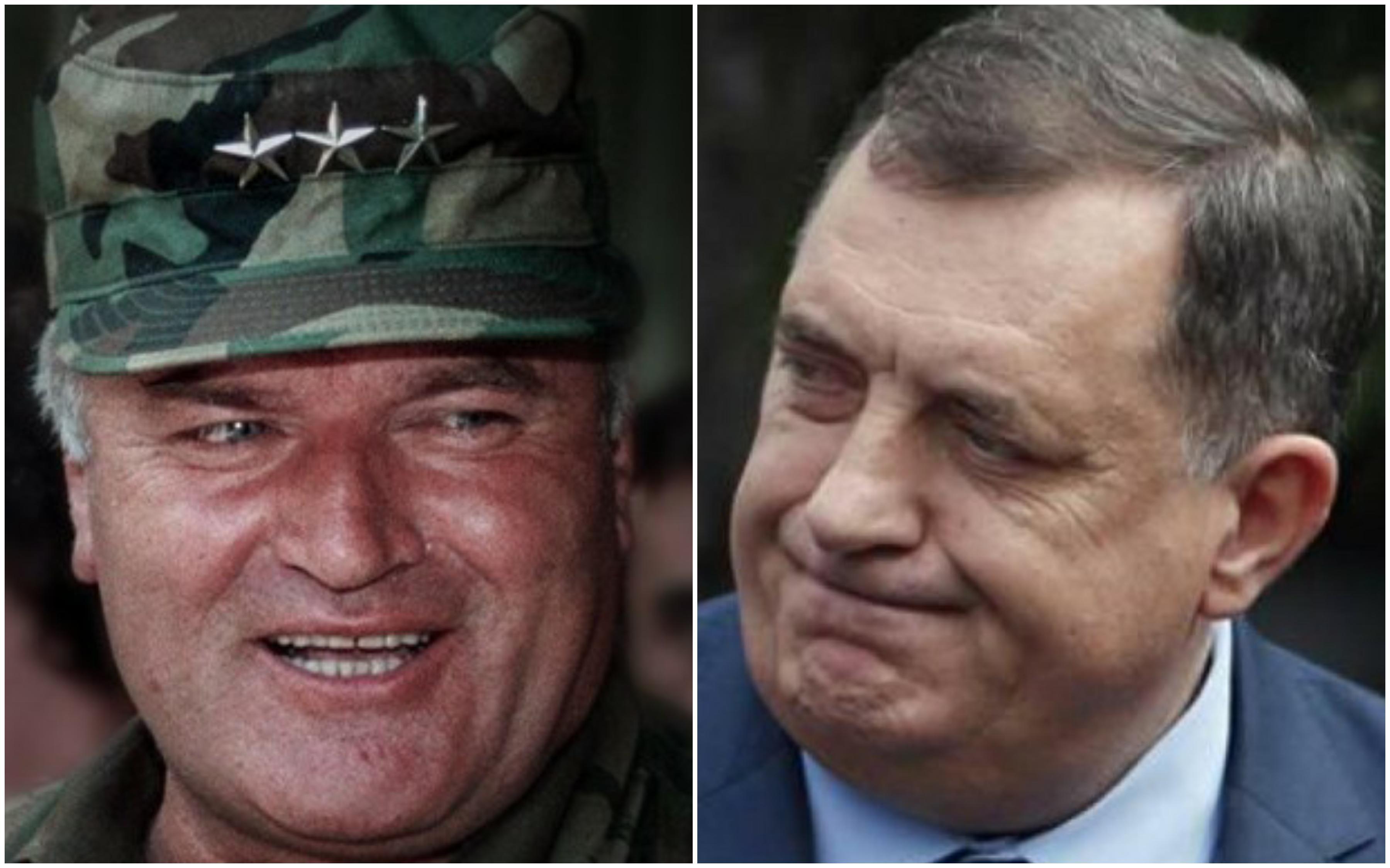 Balkanski krvnik Ratko Mladić i Milorad Dodik - Avaz