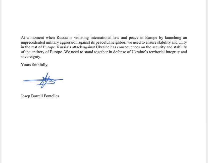 Borelj odgovorio Dodiku na pismo - Avaz