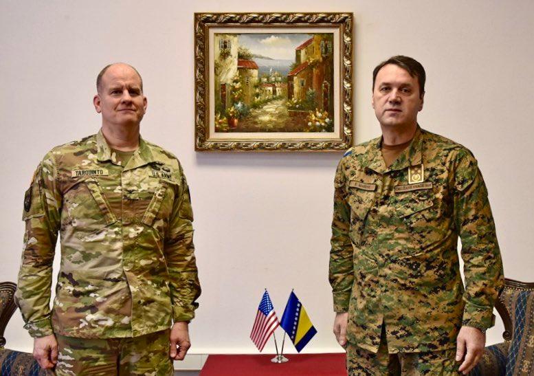 Tarkvinto i Mašović: SAD podržavaju Oružane snage BiH, faktor stabilnosti