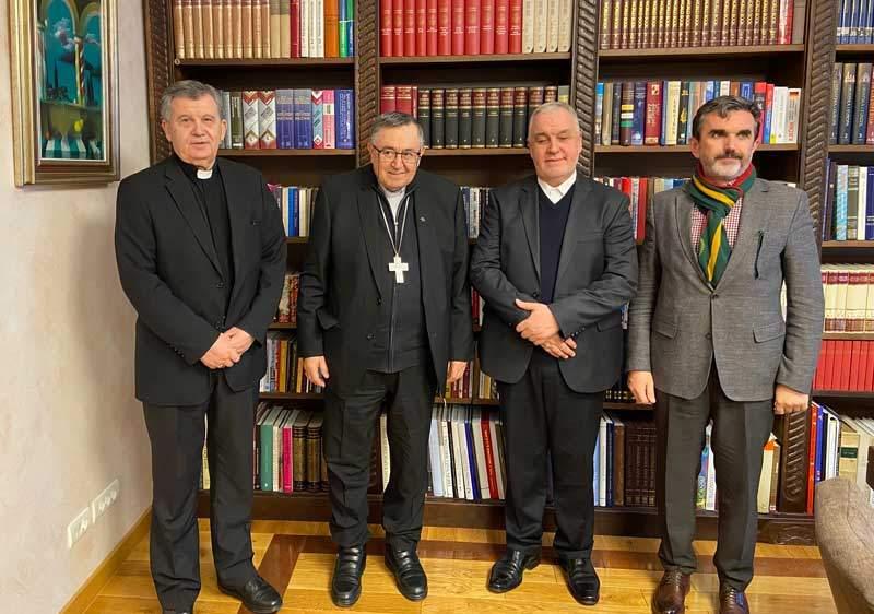 Reis Kavazović sa nadbiskupom Vukšićem i kardinalom Puljićem: Zahvalio im na zalaganju za izgradnju mira