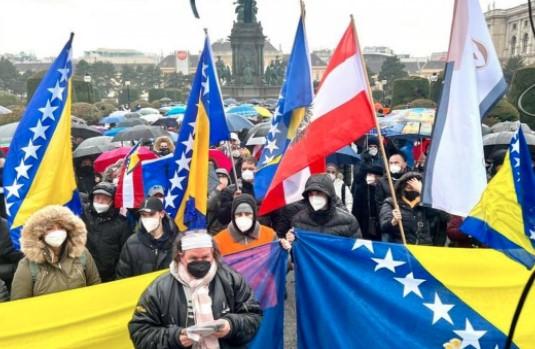 Veliki skupovi u Austriji: Dijaspora uz Bosnu i Hercegovinu