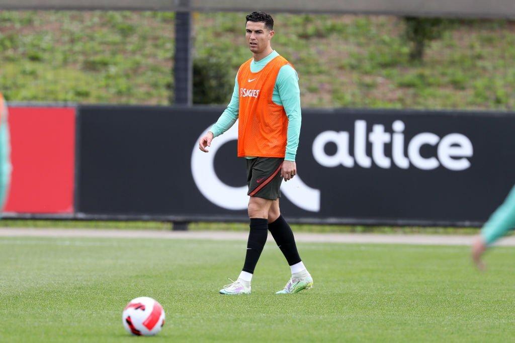 Ronaldo trenira sa saigračima iz reprezentacije - Avaz