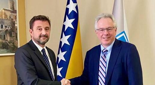 US Ambassador to BiH Murphy visits the City of Mostar