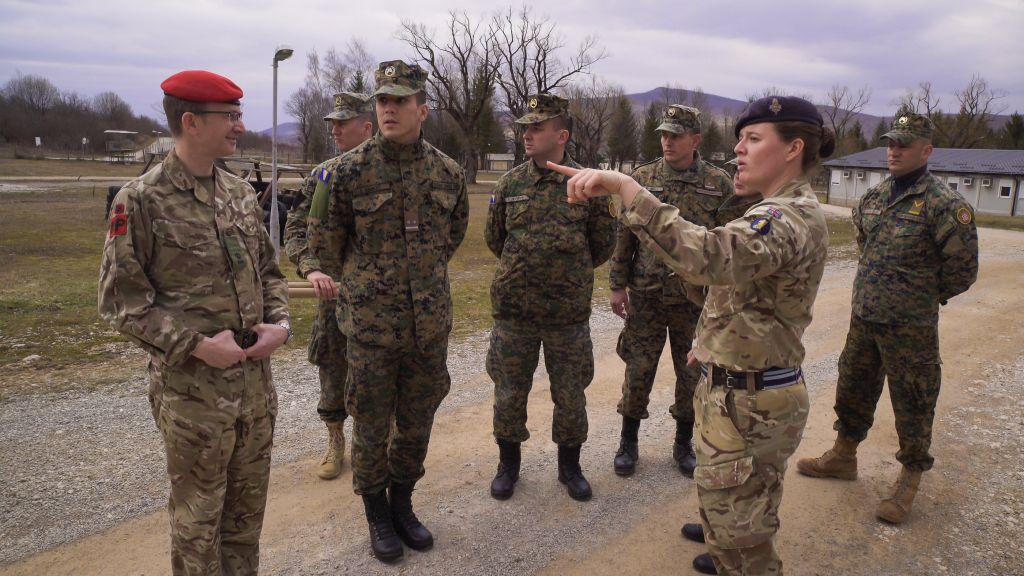 Britanci obučavali pripadnike Oružanih snaga BiH