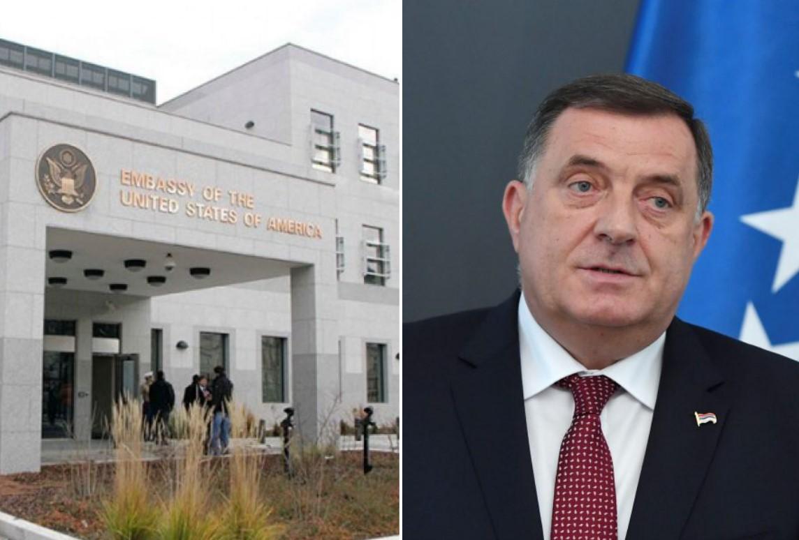 Iz Ambasade SAD oštro kritikovali Dodika: On ne poštuje svoju dužnost