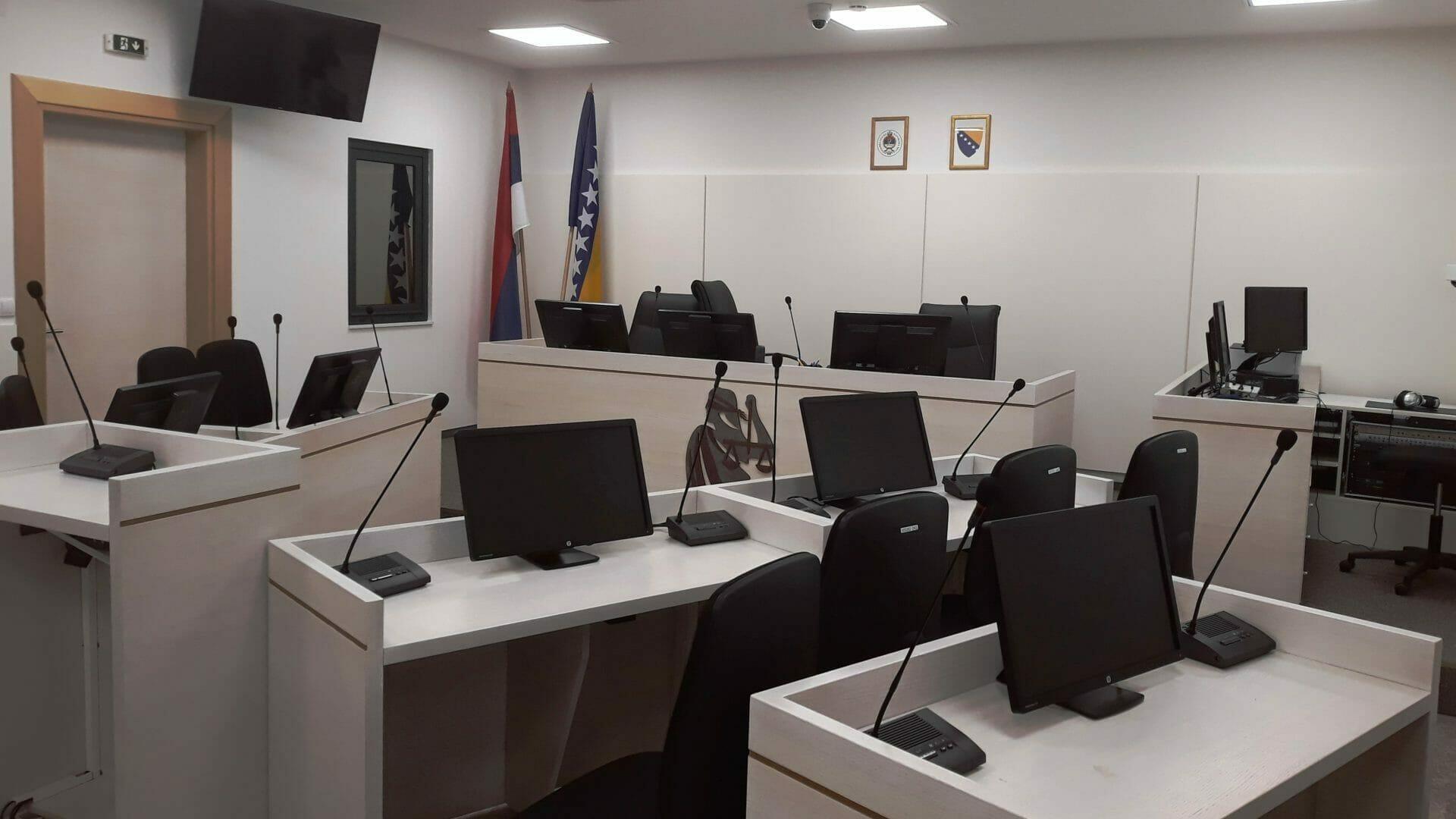 Sudnica Okružnog suda u Prijedoru - Avaz