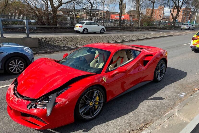 Vozač slupao novi Ferrari nakon samo tri kilometra vožnje
