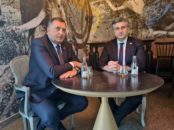 Milorad Dodik i Andrej Plenković - Avaz