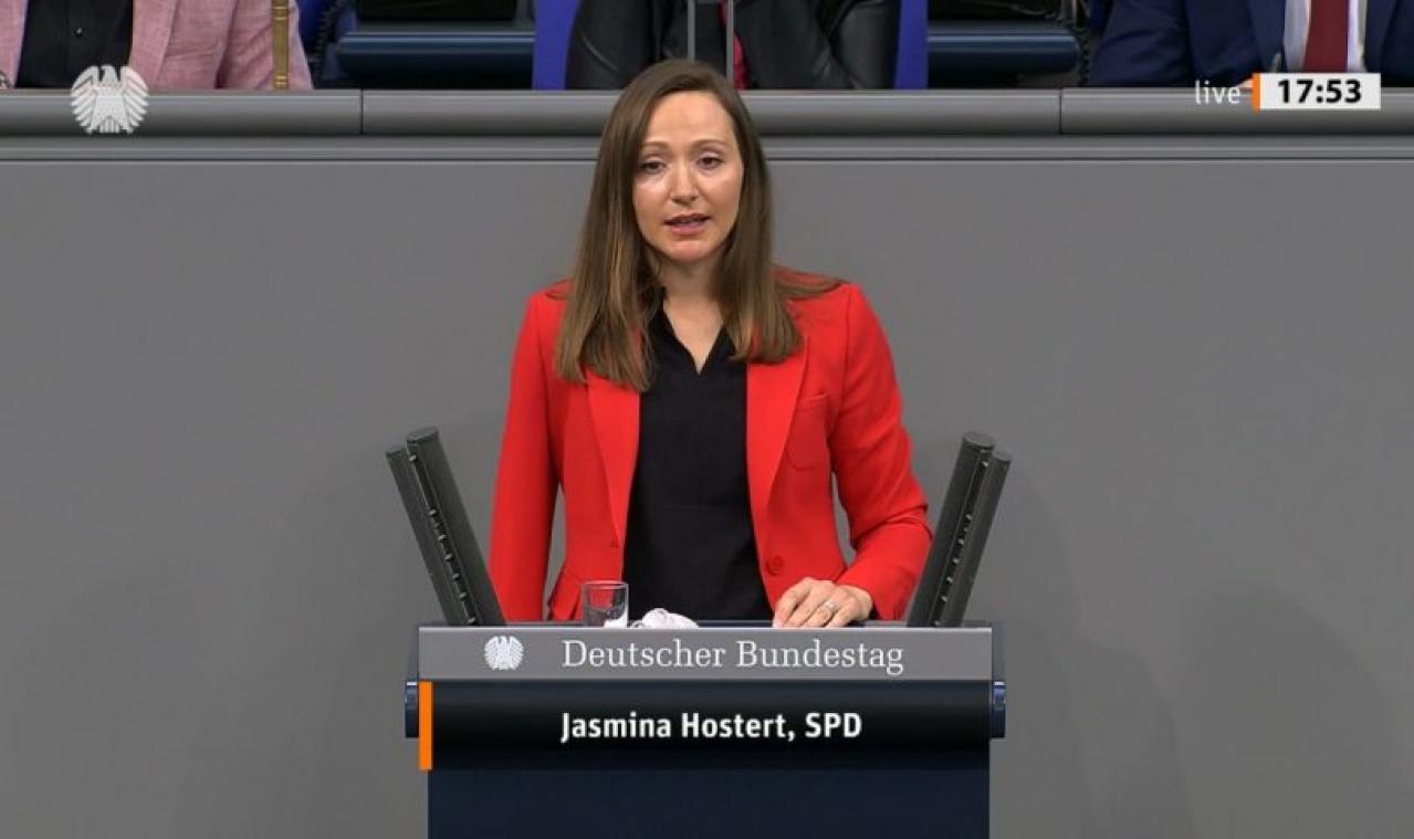 Hostert: Upečatljiv govor u Bundestagu - Avaz