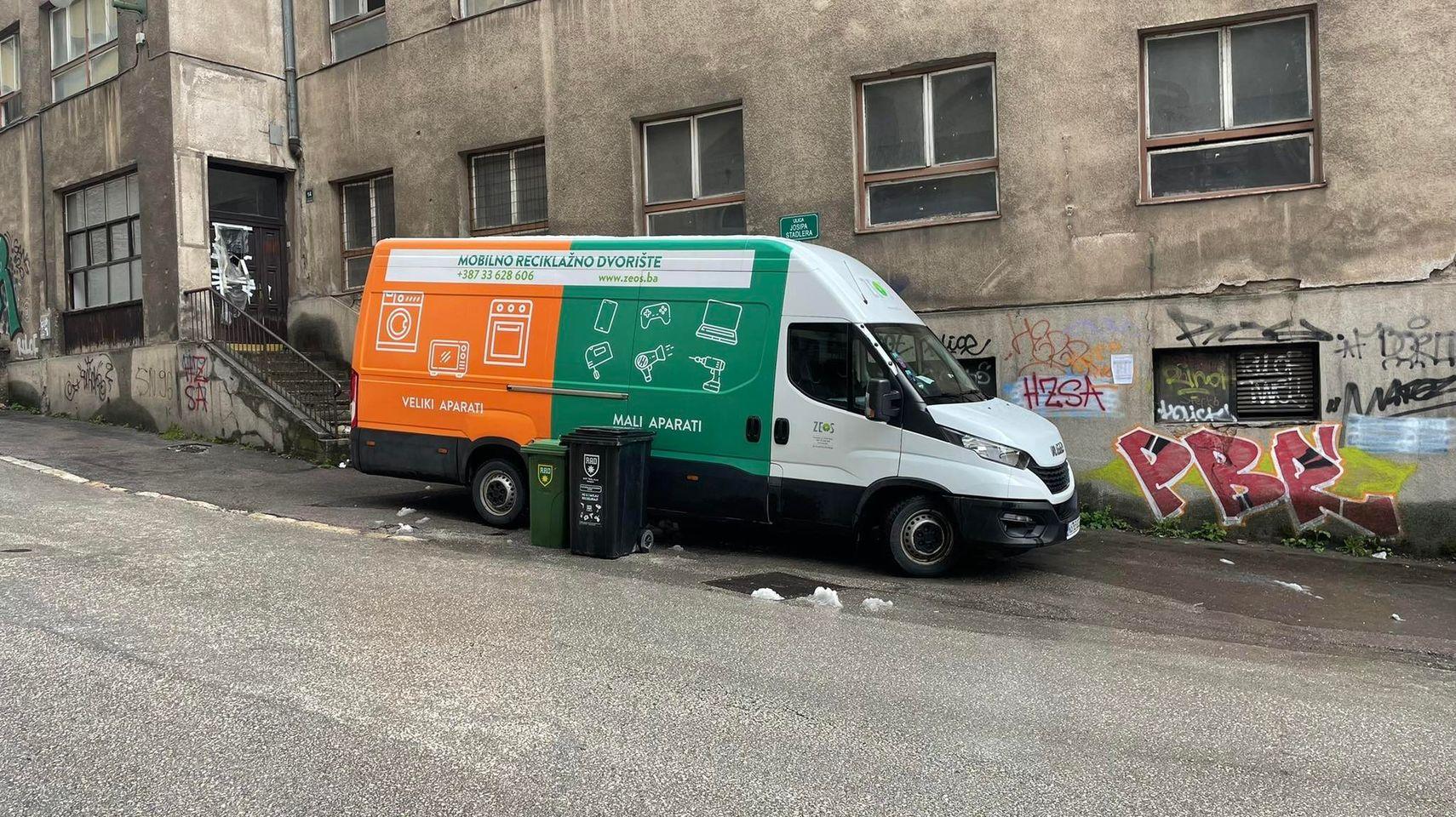 Mobilno reciklažno dvorište danas će biti u ulici Kovači