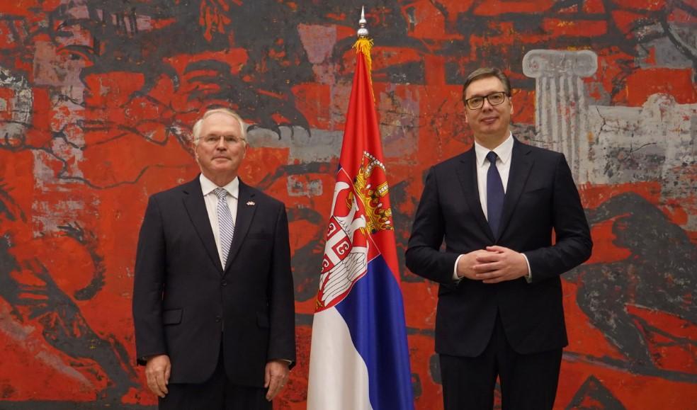 Hil se sastao sa Vučićem: Dobro poznajem zapadni Balkan, ima veliki potencijal