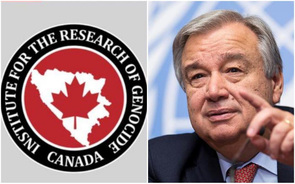 Institut za istraživanje genocida Kanada dobio odgovor od Gutereša o negatorima